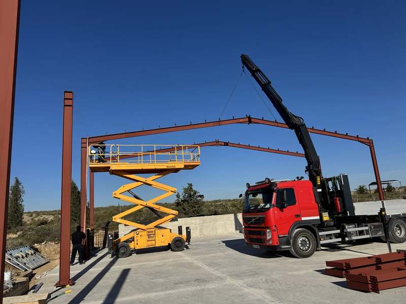Colocación precisa de materiales