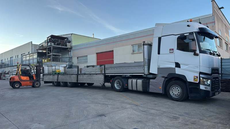 Servicio de camión grúa para industria